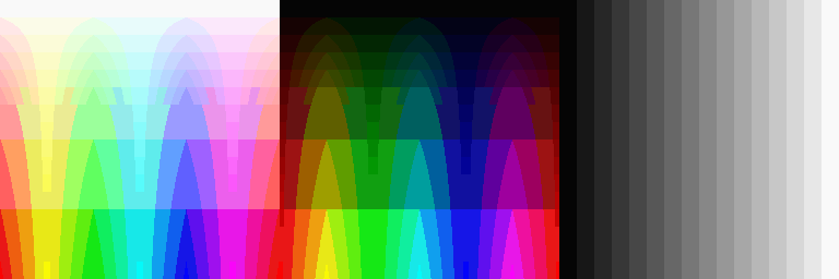カラーグラデーション画像 octree